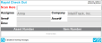 Rapid Check In/Out page - RapidCheck Out process - Assignee scanned