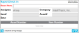 Rapid Check In process - Assignee selected