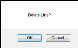 Delete Order Line prompt